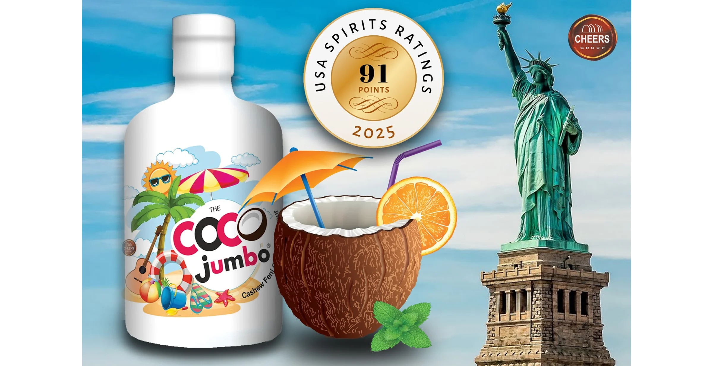 Coco-Jumbo Wins Gold at USA Spirits Ratings 2025