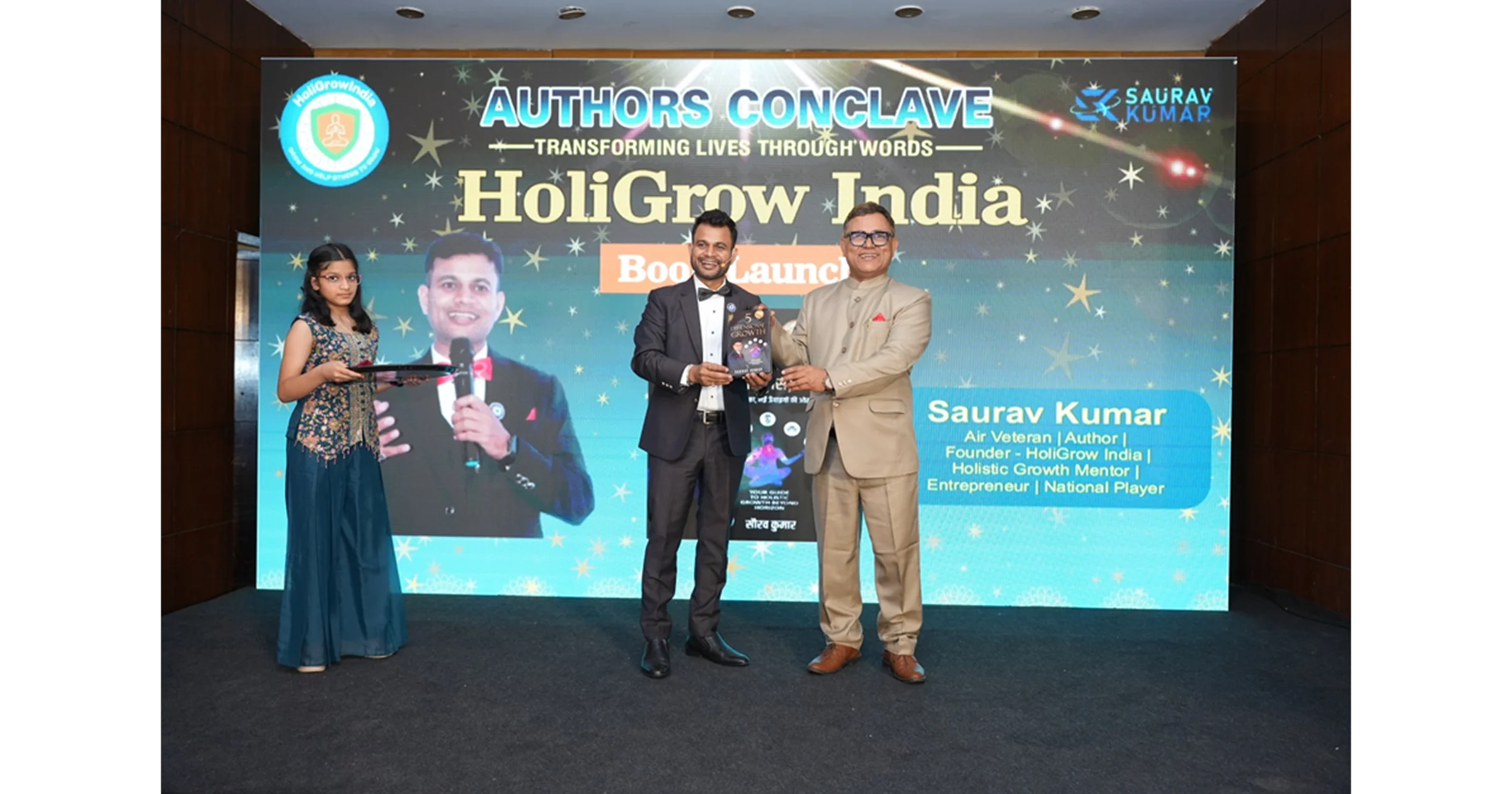 HoliGrow India 5-Dimensional Growth Book Launch