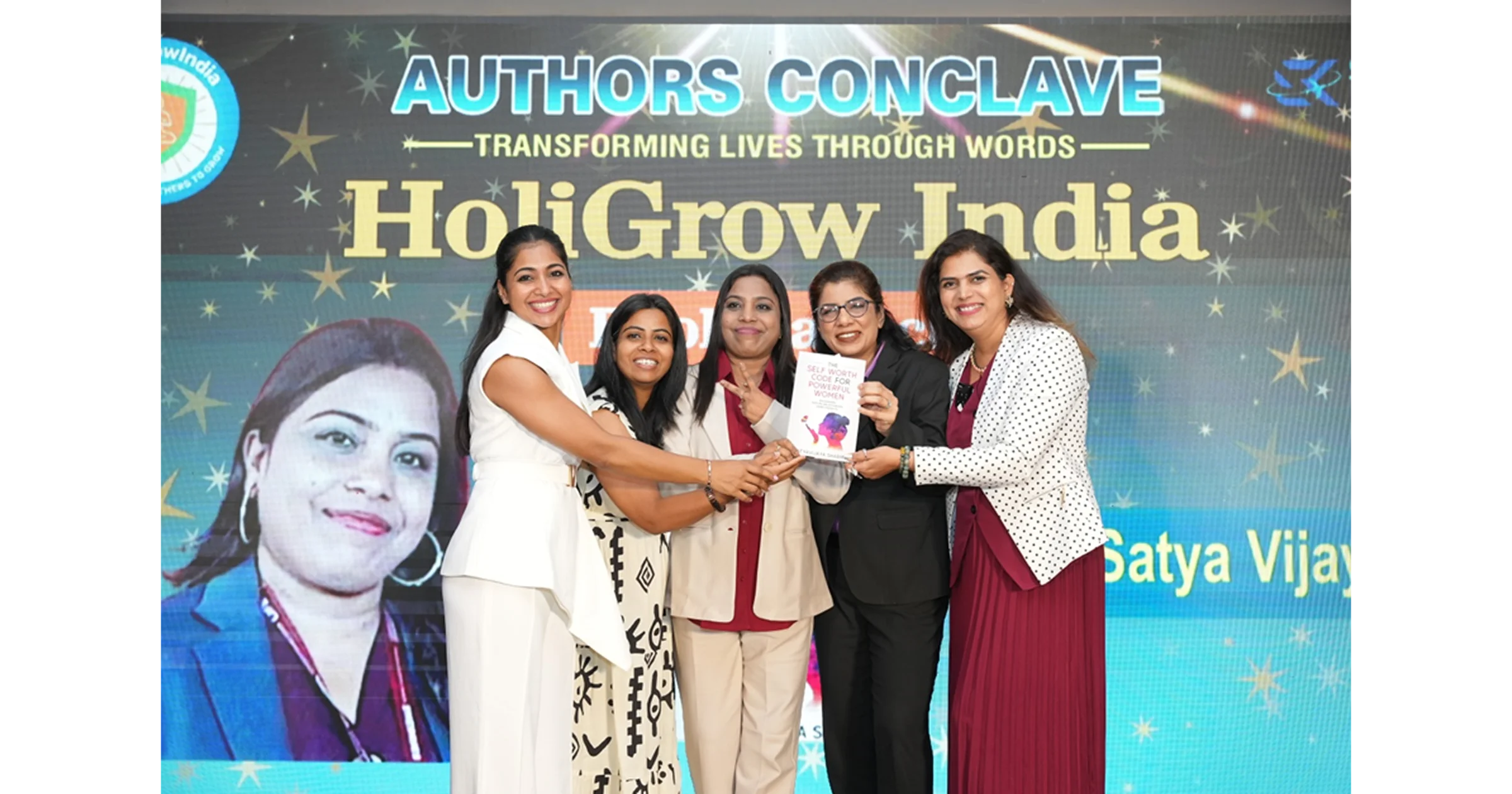 HoliGrow India Self Worth Code Book Launch Event