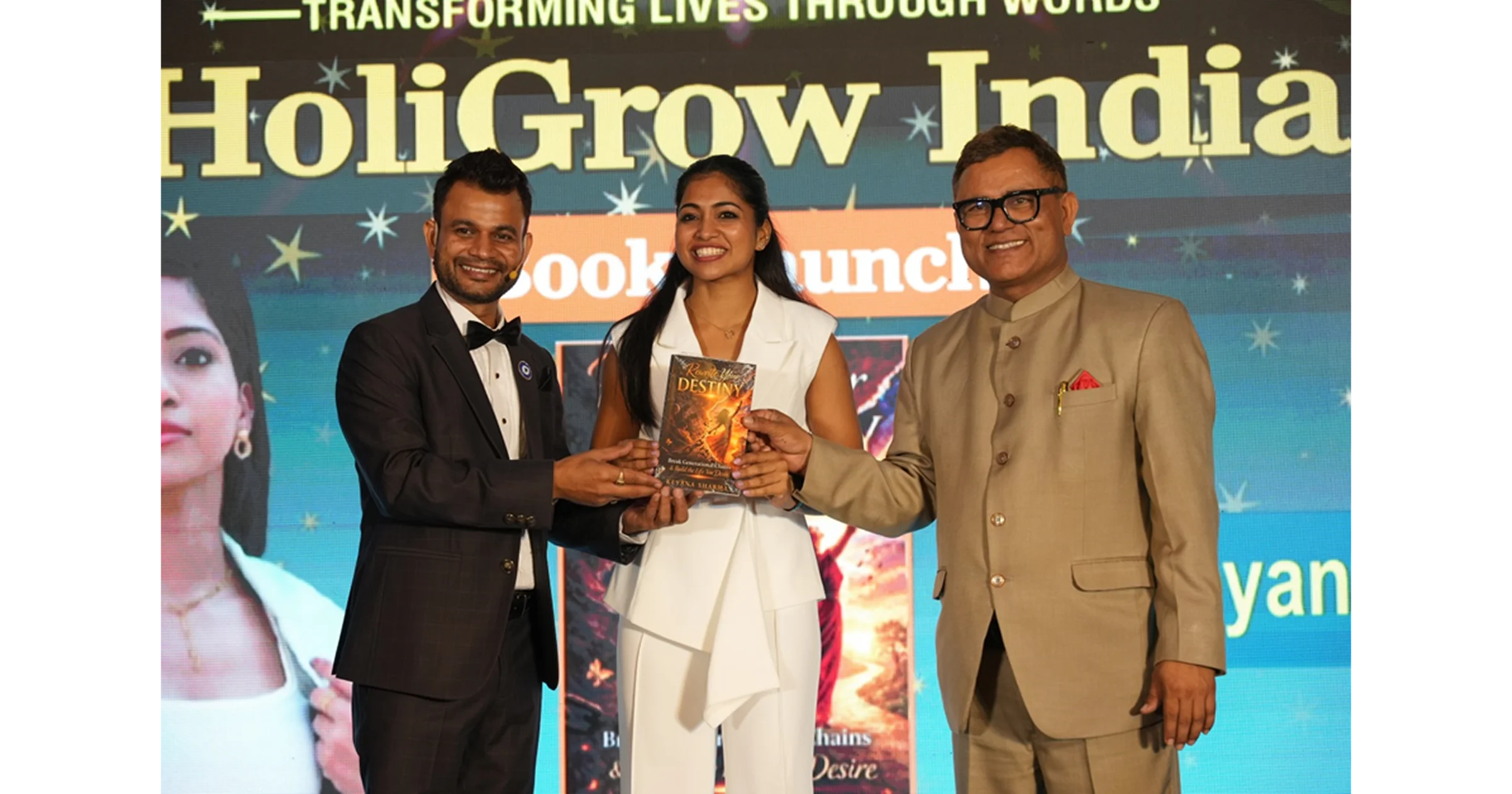HoliGrow India Hosts Rewrite Your Destiny Launch