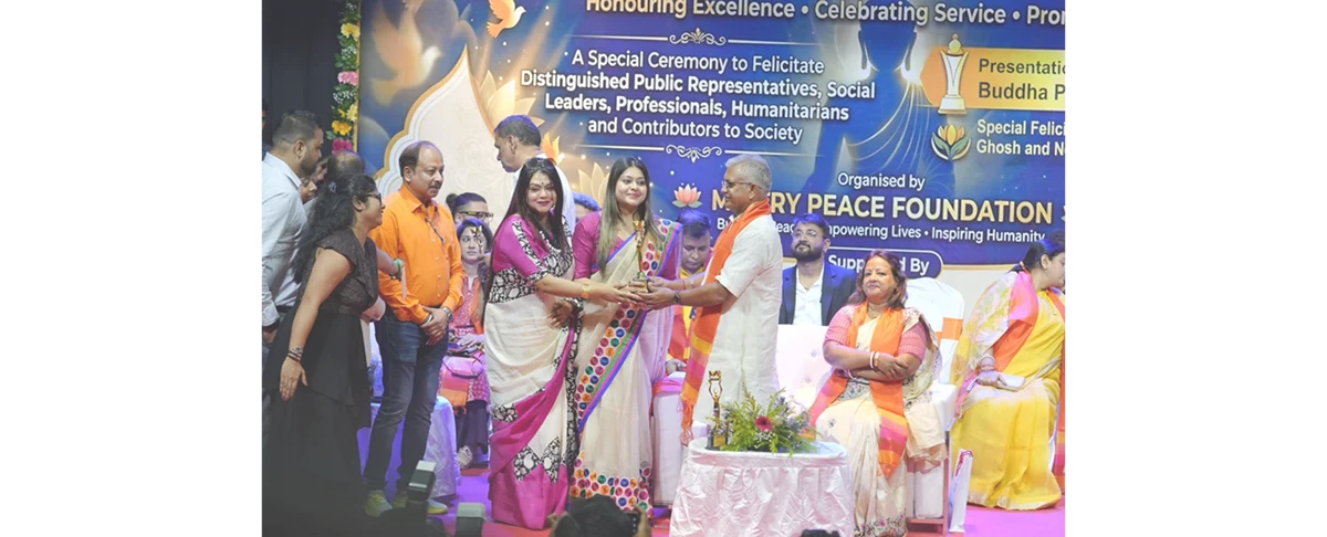 International Buddha Peace Award Ceremony in Kolkata