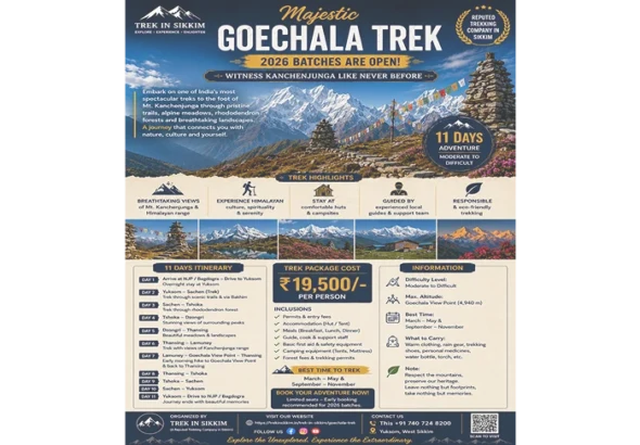 Goechala Trek 2026